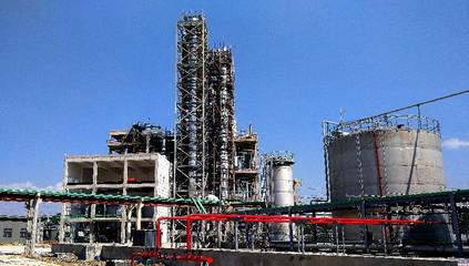 浙江陜鼓能源開(kāi)發(fā)合成革DMF高濃度廢水集中回收處置項(xiàng)目工藝調(diào)試成功